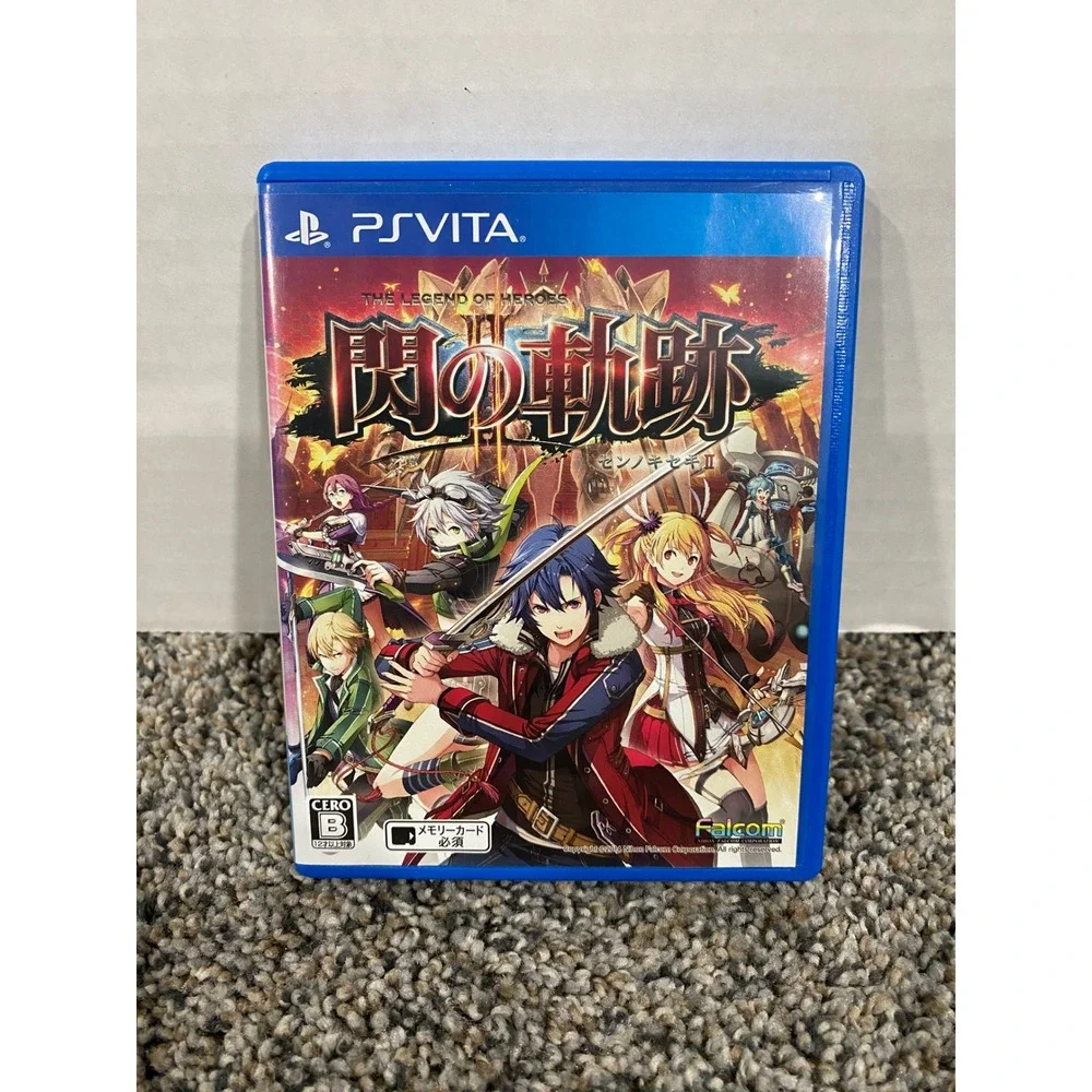 Video Game PlayStation Vita Legend of Heroes Trails of Cold Steel II Falcom